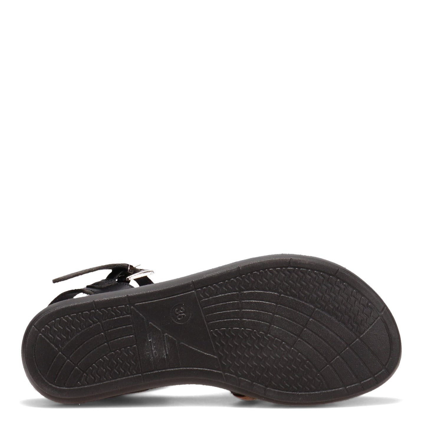 Peltz Shoes Women's Antelope Yancy Sandal BLACK YANCY-BLACK
