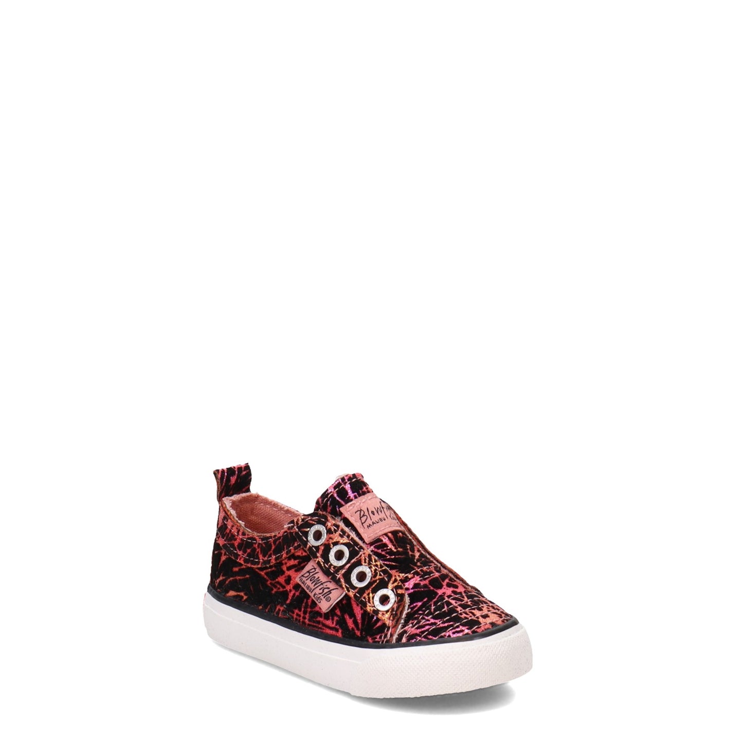 Peltz Shoes Girl's Blowfish Malibu Playwire Sneaker - Toddler & Little Kid PINK ROCKSTAR ZS-0325T PIKRS