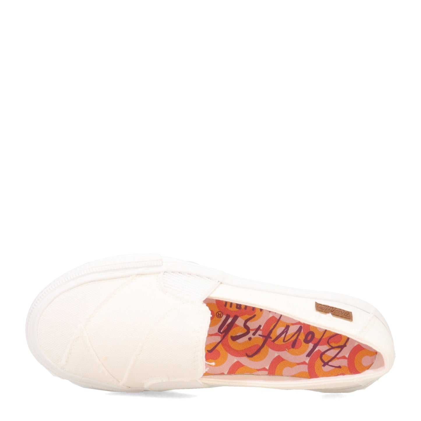 Peltz Shoes Women's Blowfish Malibu Alfie Slip-On WHITE ZS-0899-103