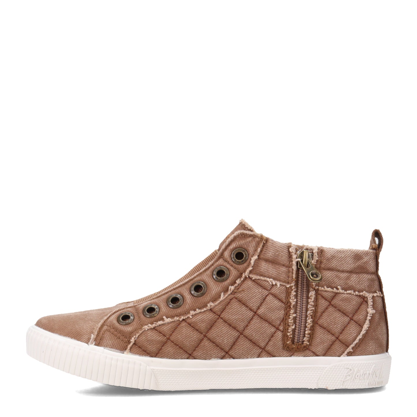 Peltz Shoes Women's Blowfish Malibu Frazz Mid Top Sneaker TEA ZS-1031-824