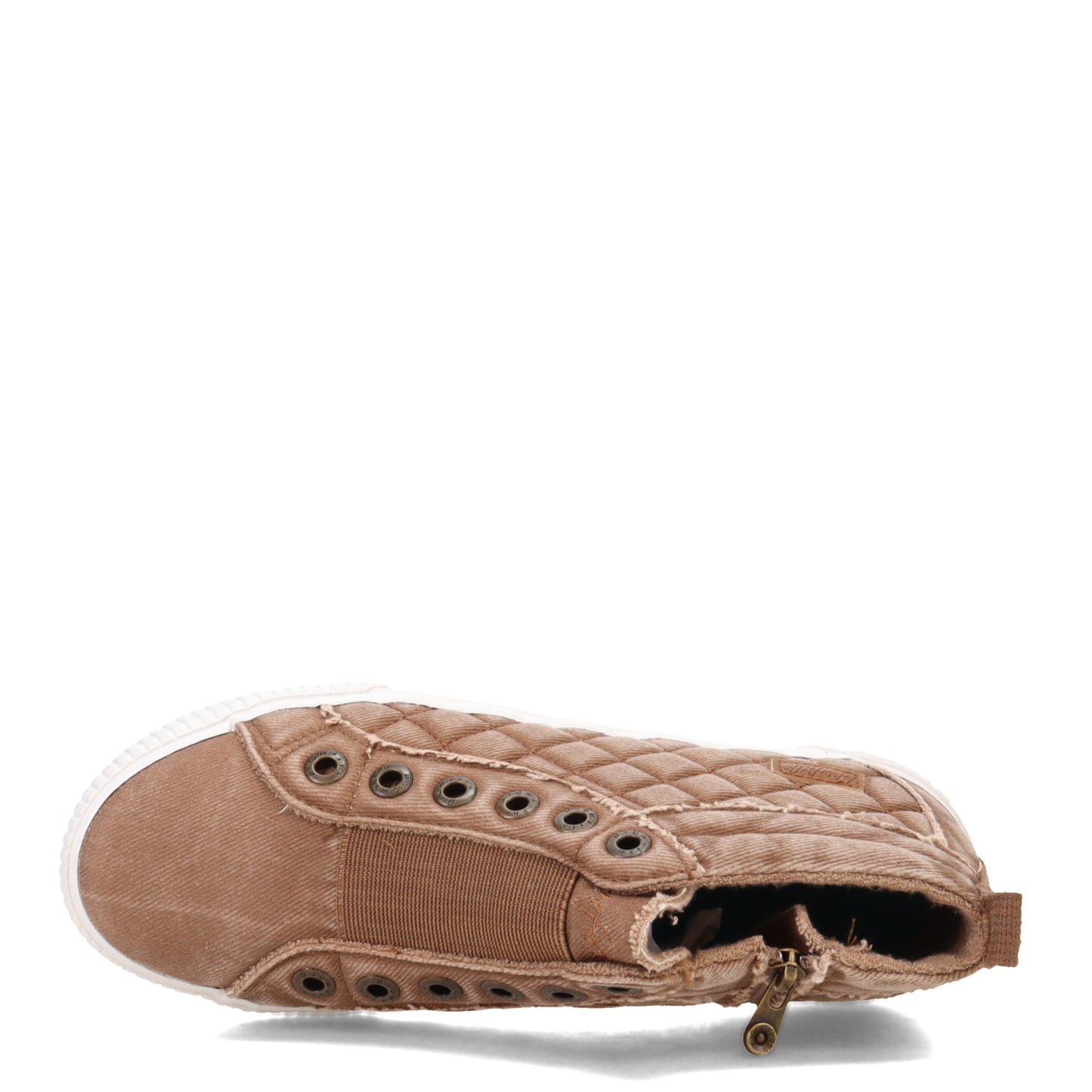 Peltz Shoes Women's Blowfish Malibu Frazz Mid Top Sneaker TEA ZS-1031-824