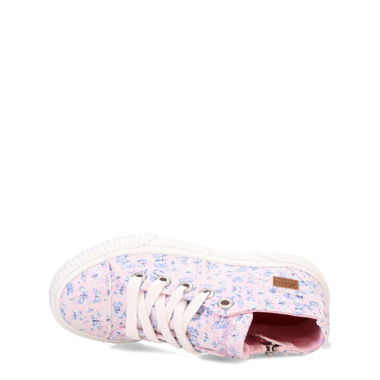 Peltz Shoes Girl's Blowfish Craisy-K High Top Sneaker – Little Kid & Big Kid PINK NAVY ZS-1053K 887