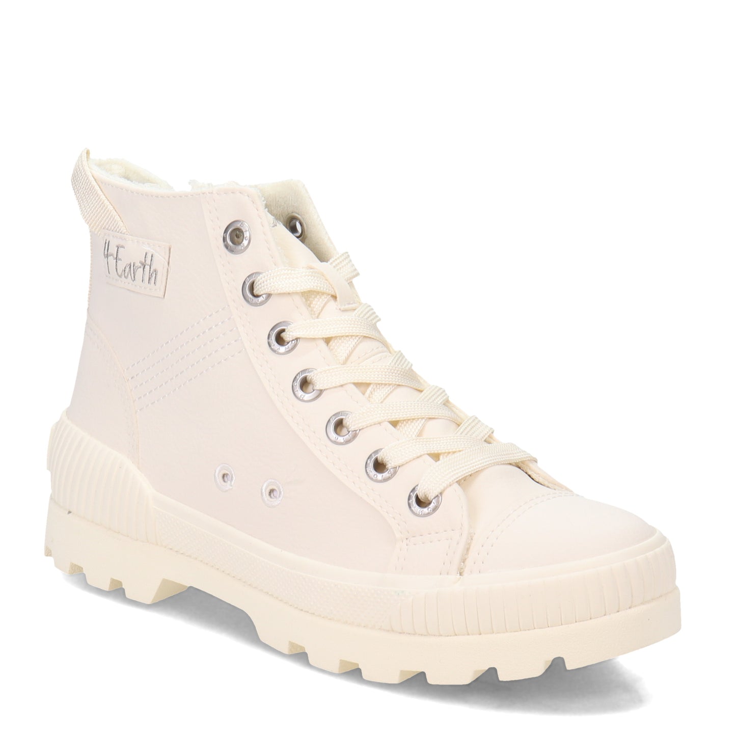 Peltz Shoes Women's 4Earth by Blowfish Malibu Forever Boot OFF WHITE ZS-1163E-155