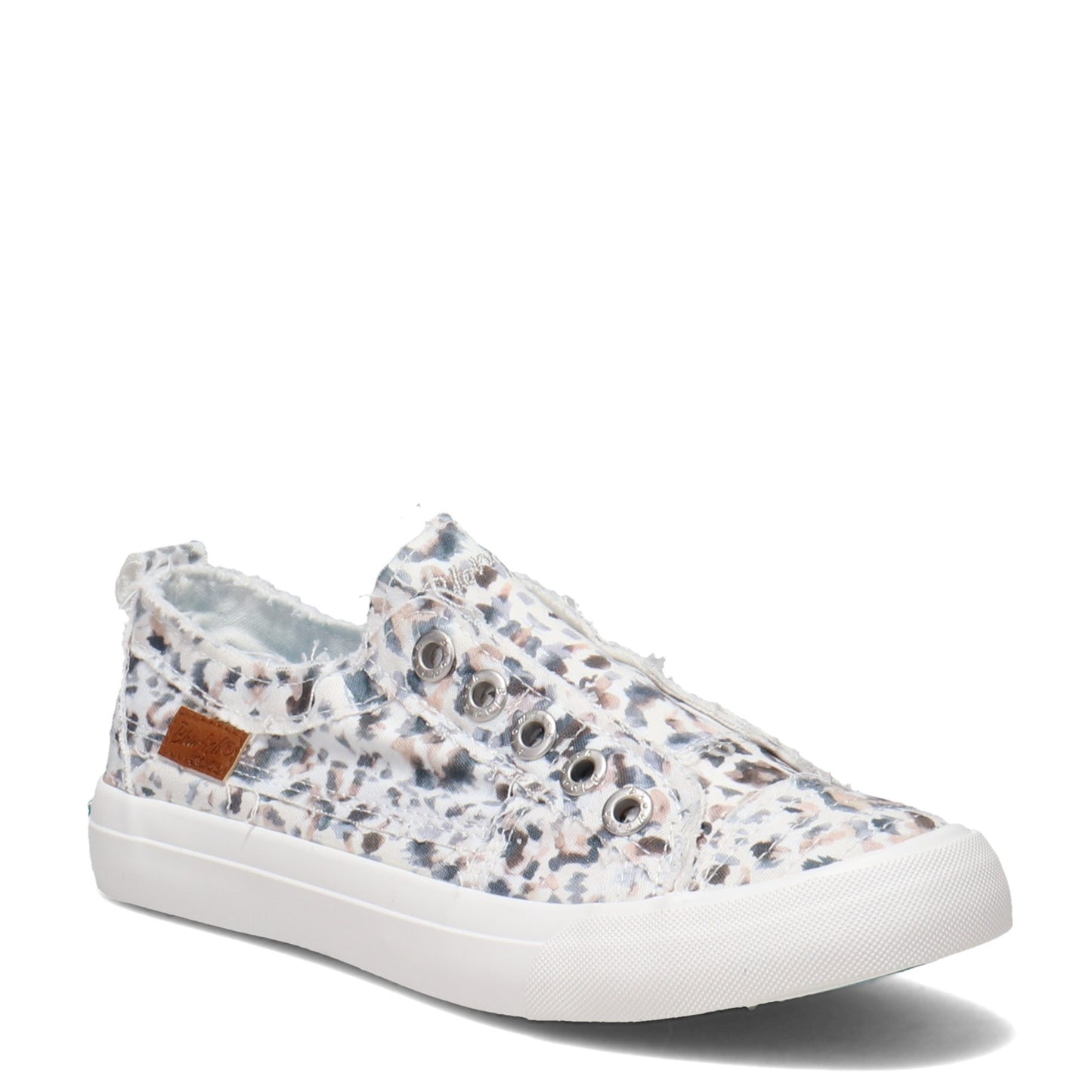 Peltz Shoes Women's Blowfish Malibu Play Sneaker WHITE TAN GREY ZS-0061-141