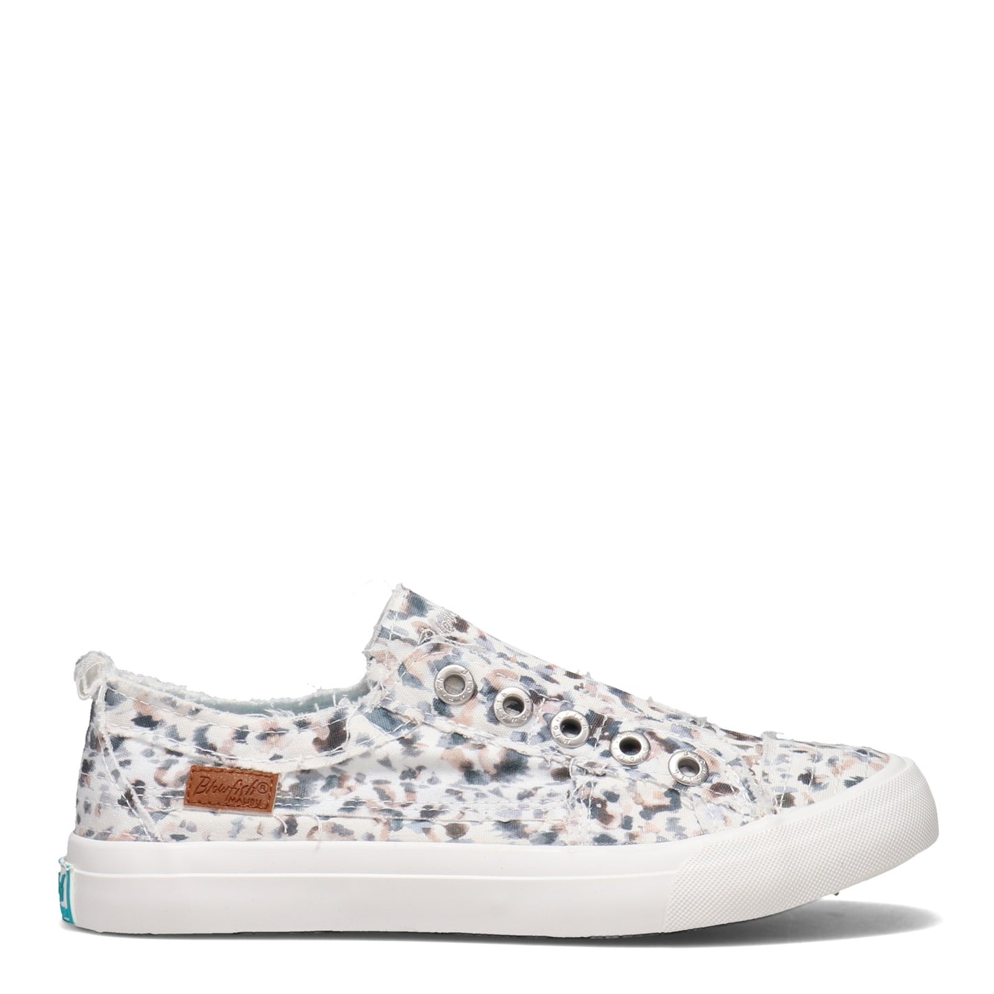 Peltz Shoes Women's Blowfish Malibu Play Sneaker WHITE TAN GREY ZS-0061-141