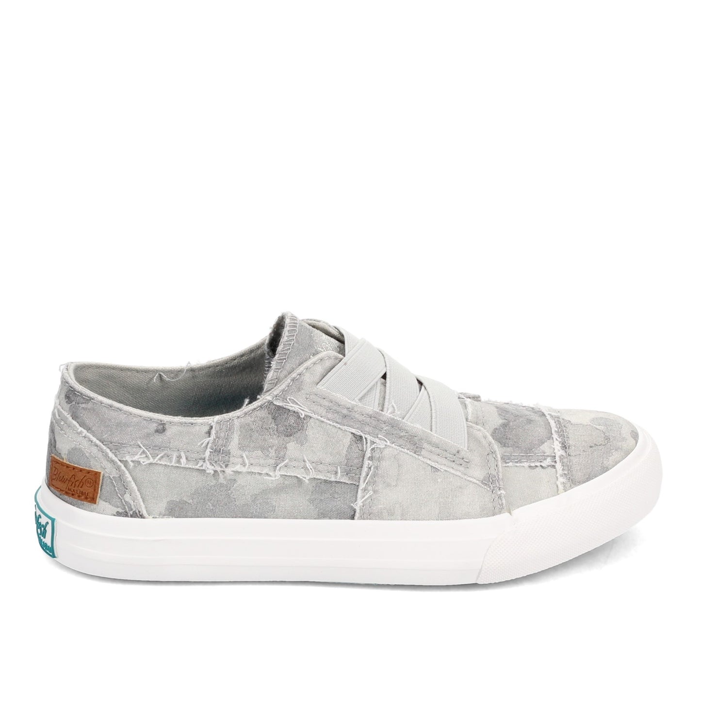 Peltz Shoes Women's Blowfish Malibu Marley Slip-On GRAY SPLATTER CAMO ZS-0071-084