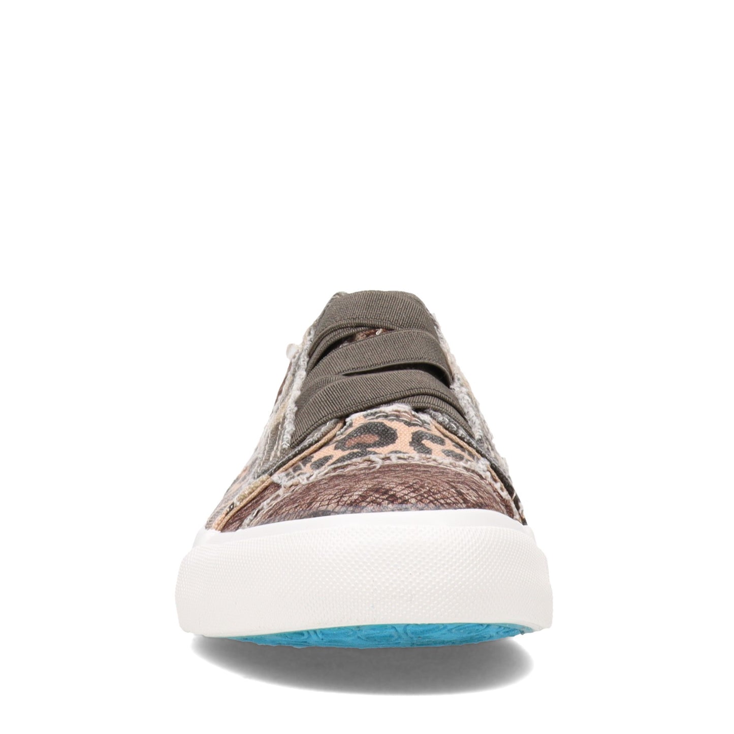 Peltz Shoes Women's Blowfish Malibu Marley Slip-On BROWN ANIMAL PRINT ZS-0071-763