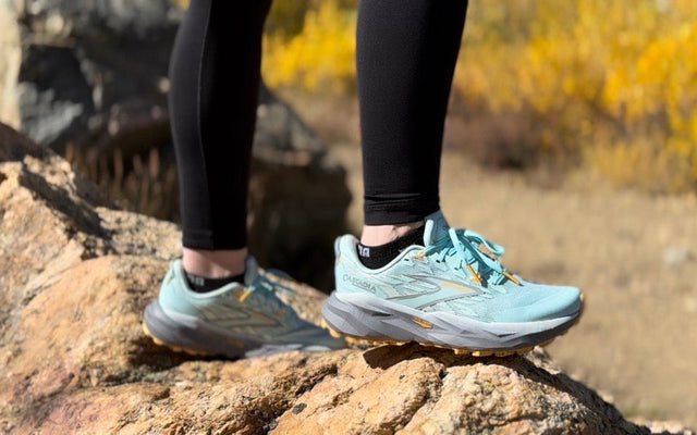 Pictured: Women's Brooks, Cascadia 19 Trail Running Shoe