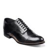 Peltz Shoes  Men's Stacy Adams Madison Cap Toe Oxford black 00012-01