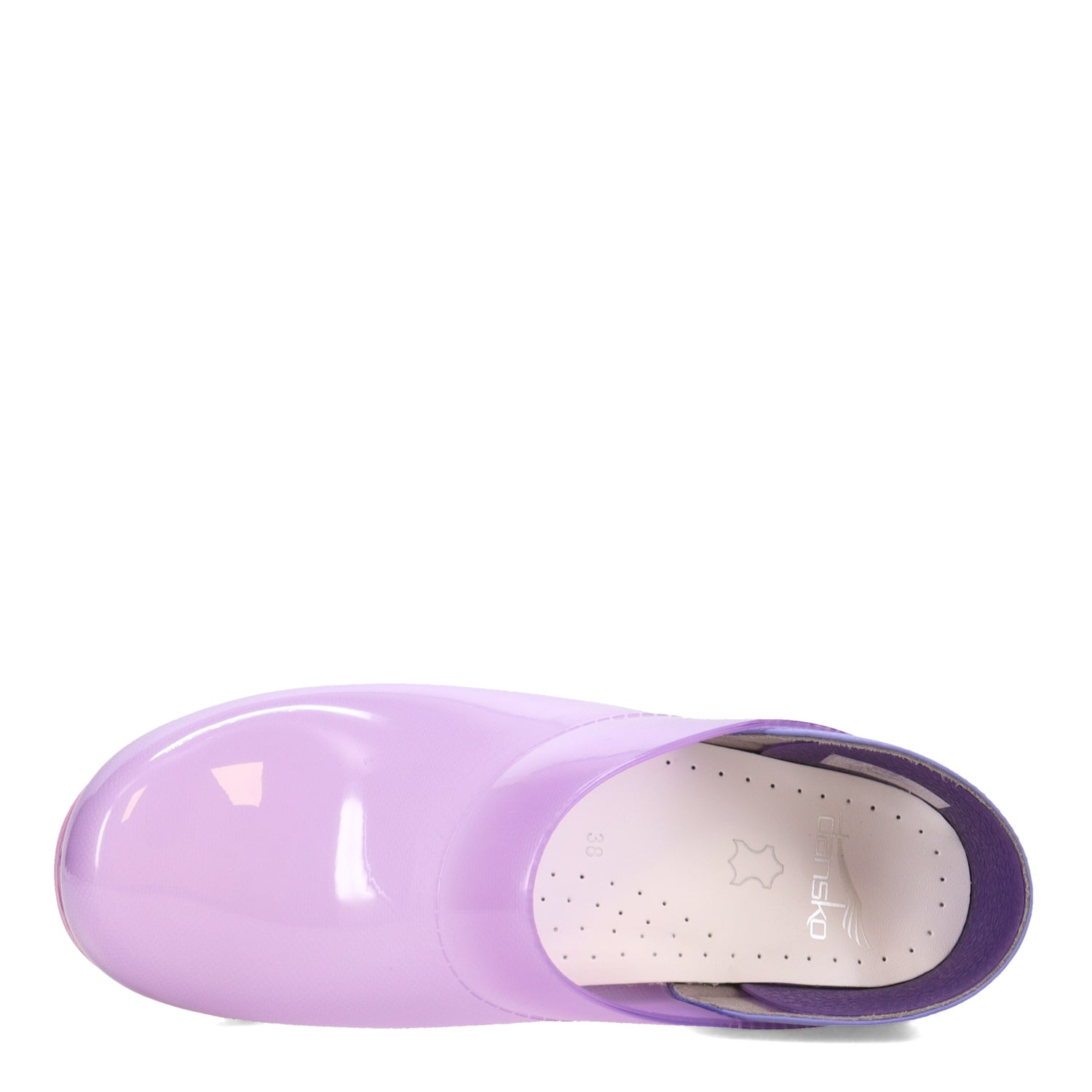 Peltz Shoes  Women's Dansko Professional Clog Purple 006-495985