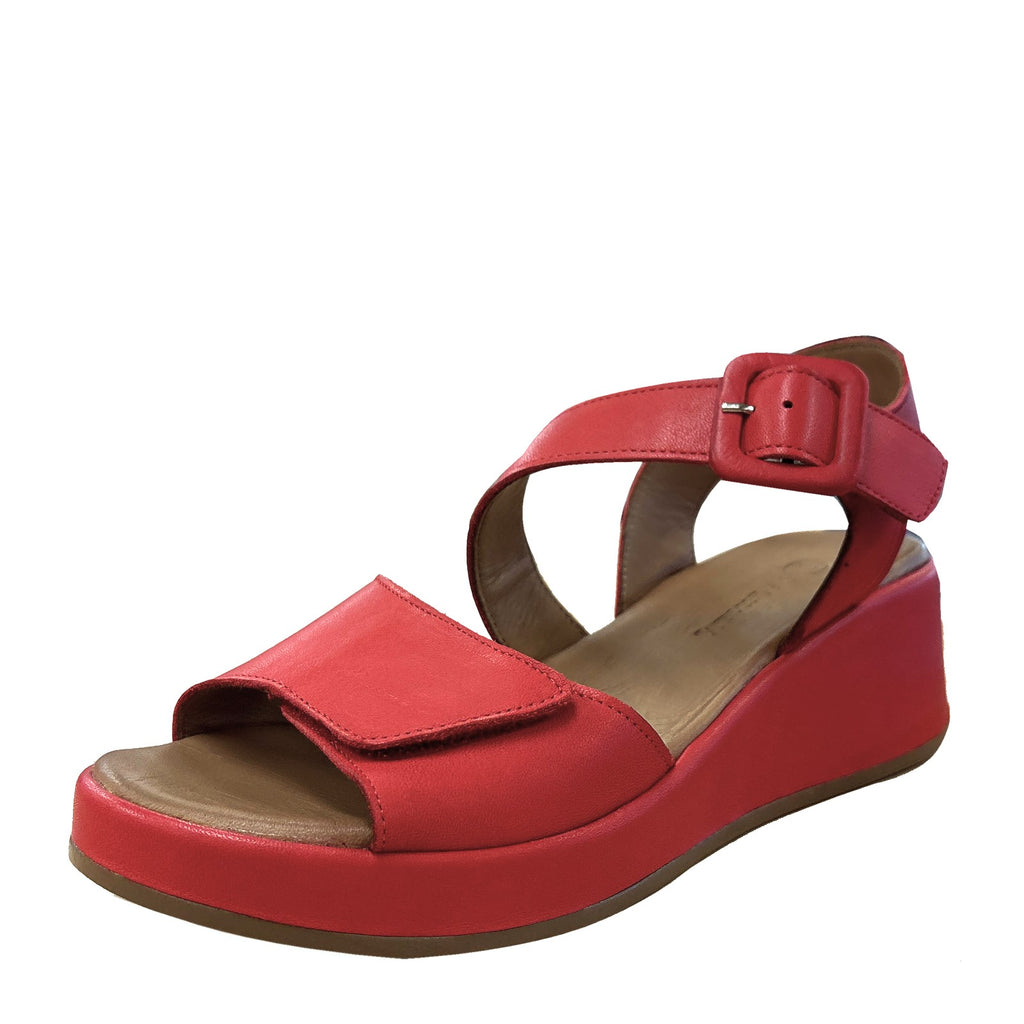 Women's La Pinta Rosa Sandal RED 0117-12605-RED