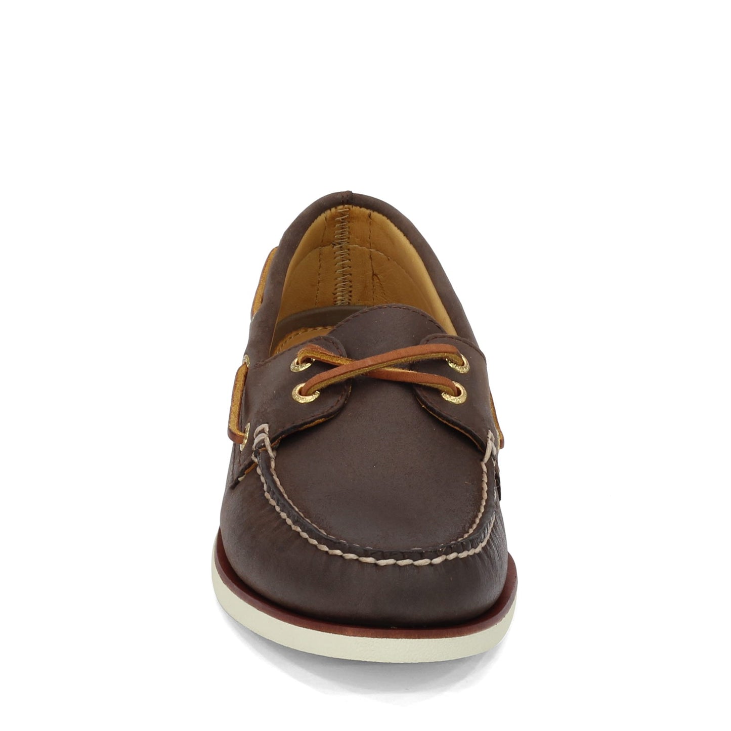 Peltz Shoes  Men's Sperry Gold Cup Authentic Original Boat Shoe BROWN 0219493