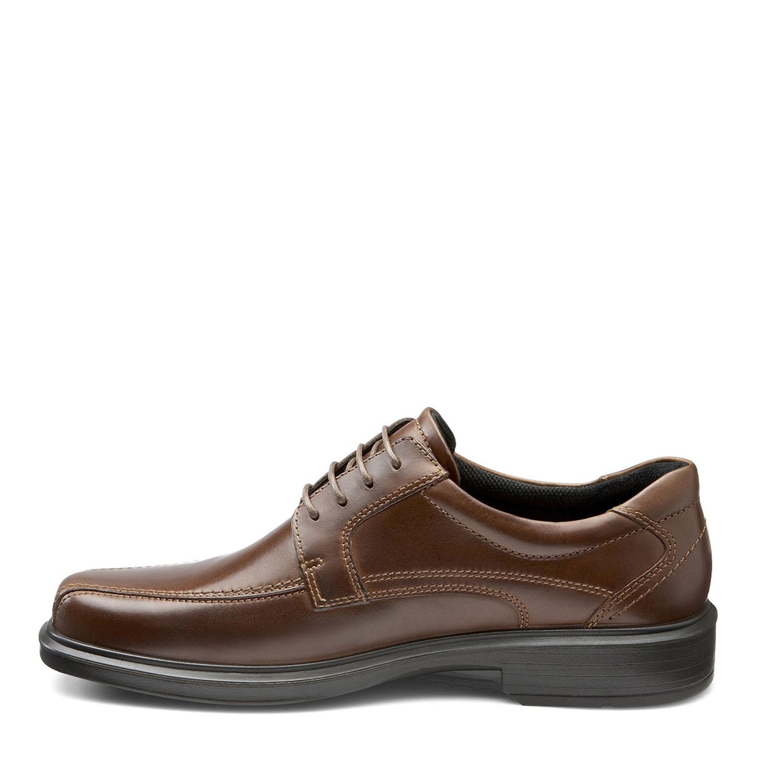 Peltz Shoes  Men's Ecco Helsinki Bike Toe Oxford COCOA 050104-01482