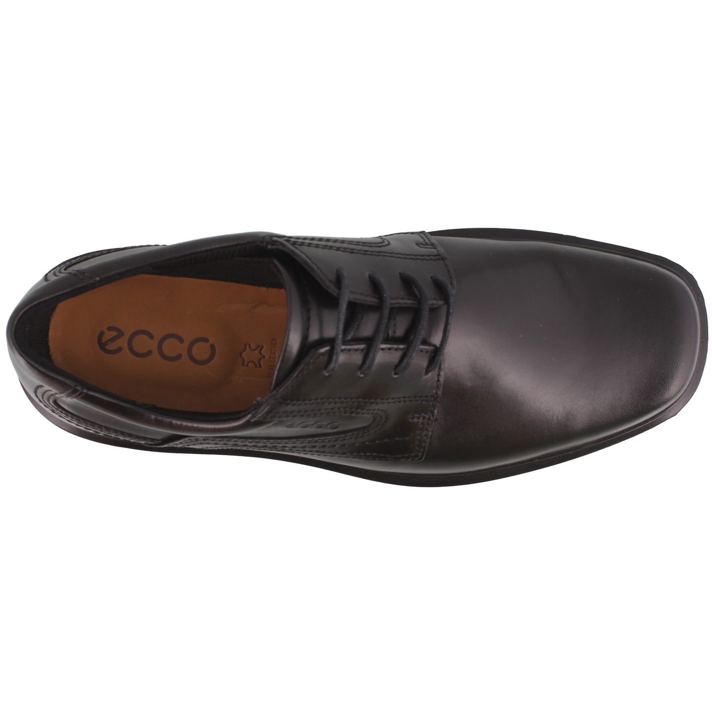 Peltz Shoes  Men's Ecco Helsinki Plain Toe Tie BLACK 050144-00101