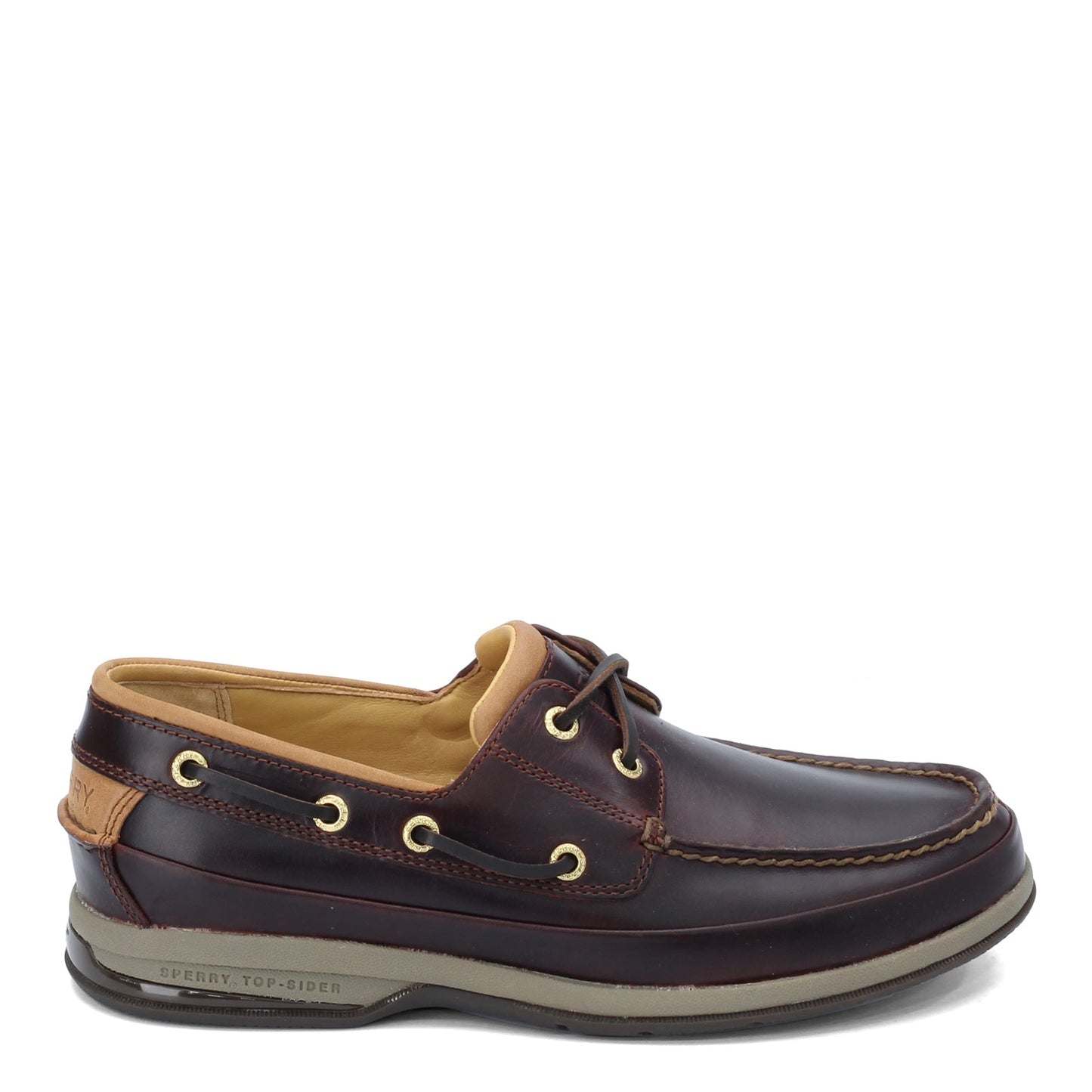 Peltz Shoes  Men's Sperry Gold Cup ASV 2-Eye Boat Shoe AMARETTO 0579052