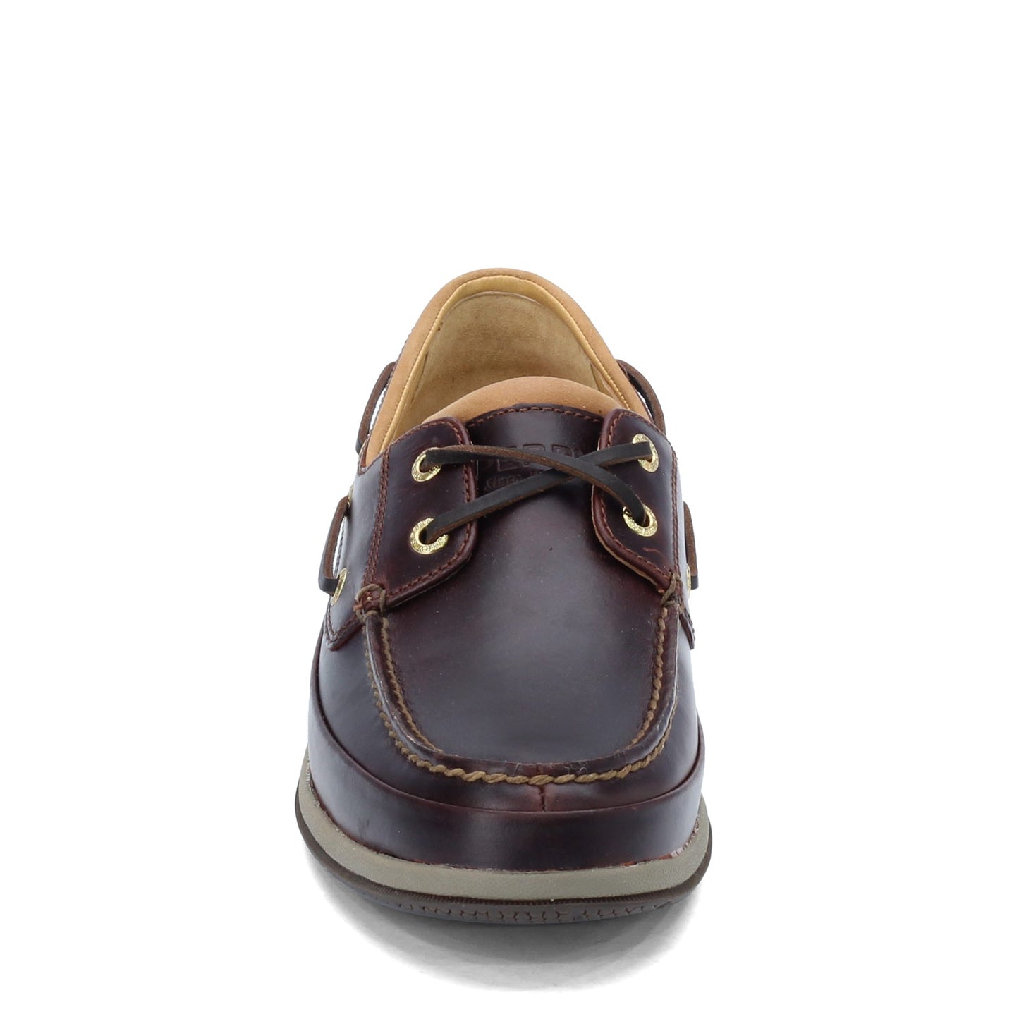 Peltz Shoes  Men's Sperry Gold Cup ASV 2-Eye Boat Shoe AMARETTO 0579052