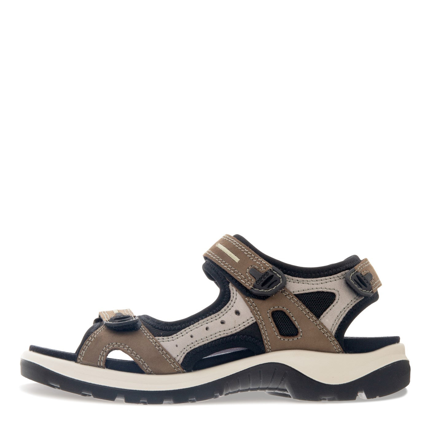 Peltz Shoes  Women's Ecco Yucatan Sandal BIRCH YELLOW 069563-02175