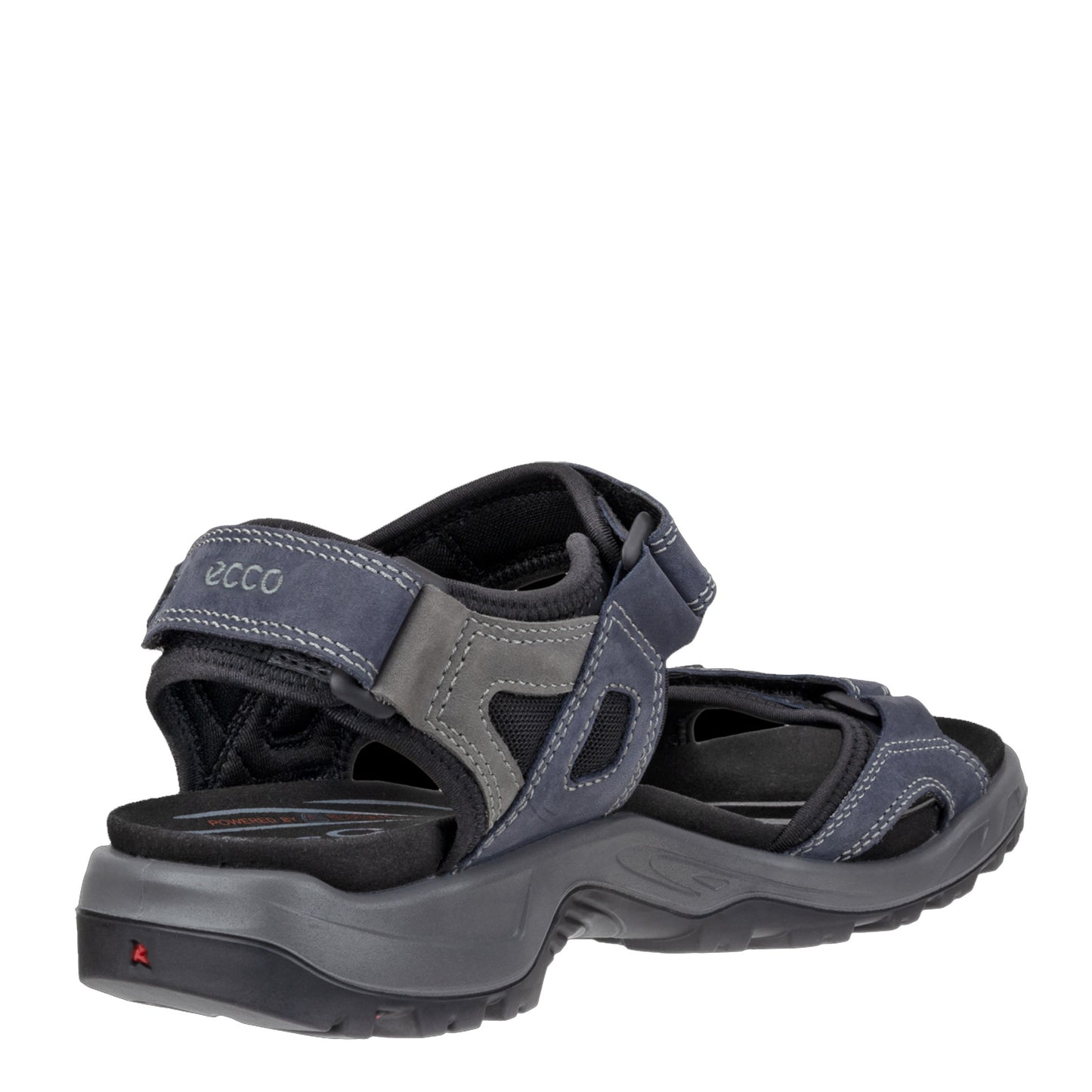 Peltz Shoes  Men's Ecco Yucatan Sandal MARINE 069564-02038