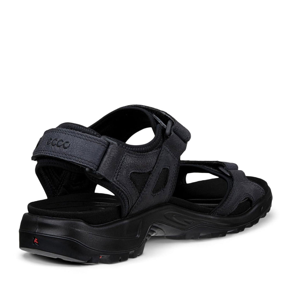 Men's Ecco Yucatan Sandal SOLID BLACK 069564-12001