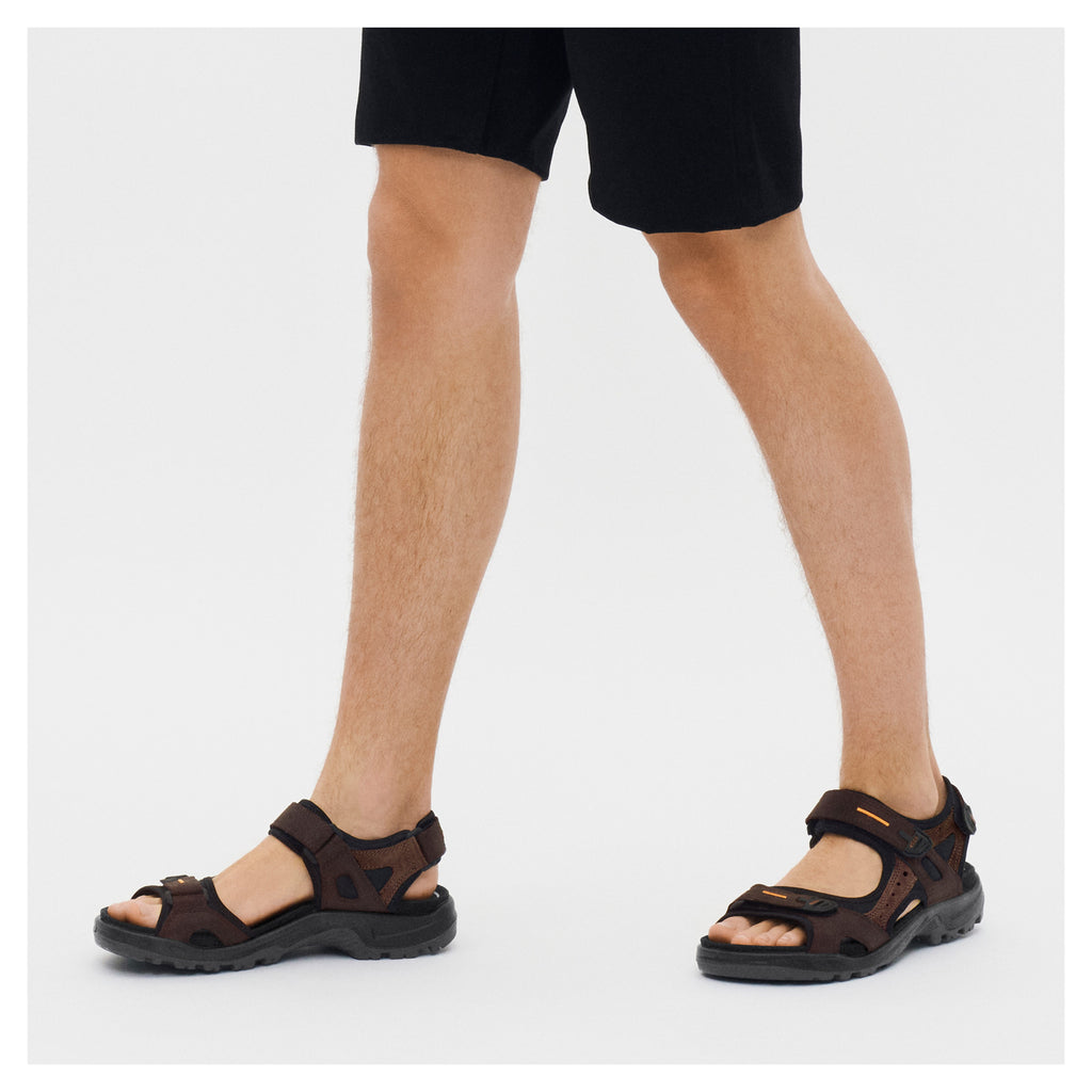 Men's Ecco Yucatan Sandal MOCHA 069564-58290