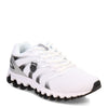 Peltz Shoes  Men's K-Swiss Tubes Comfort 200 Sneaker WHITE BLACK 07112-107-M
