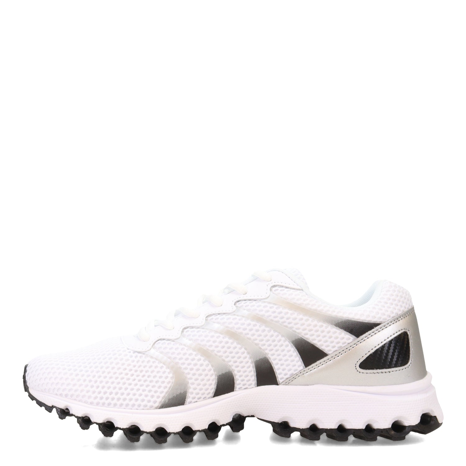 Peltz Shoes  Men's K-Swiss Tubes Comfort 200 Sneaker WHITE BLACK 07112-107-M