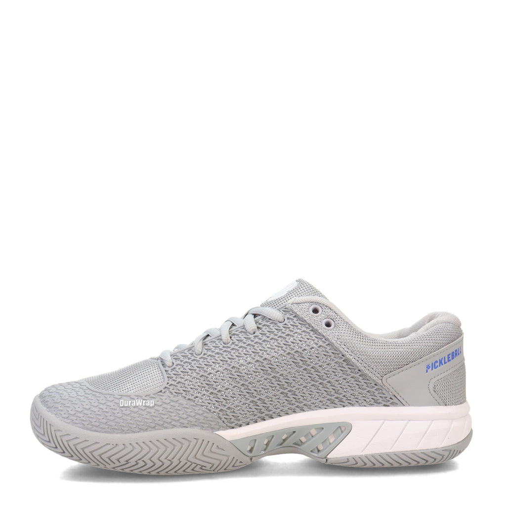 Women's K-Swiss Express Light Pickleball Shoe GREY/WHITE 096563-072-M