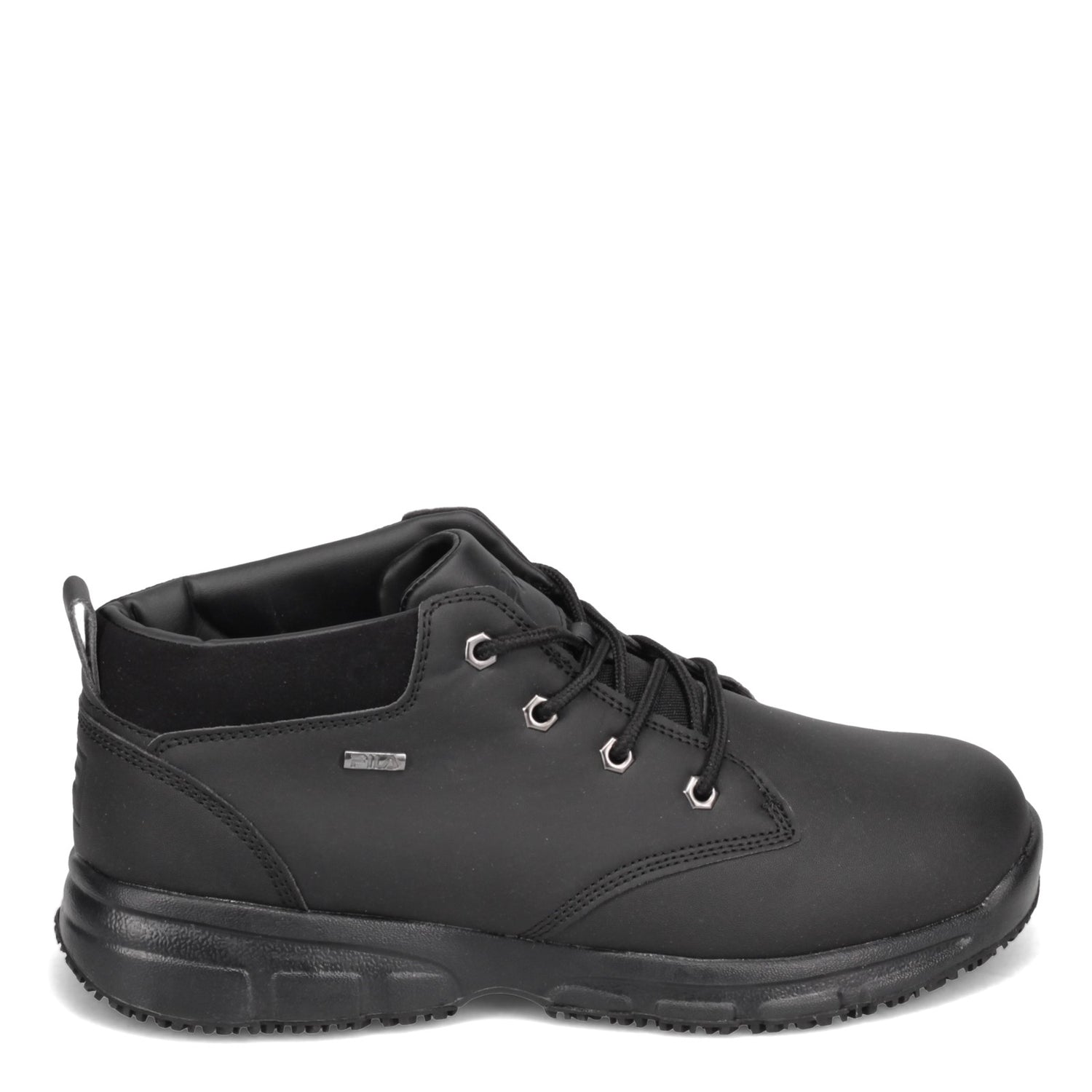 Peltz Shoes  Men's Fila Memory Mike Work Shoe BLACK 1SL15003-001
