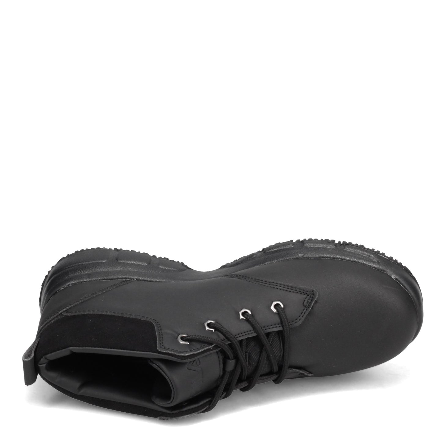 Peltz Shoes  Men's Fila Memory Mike Work Shoe BLACK 1SL15003-001