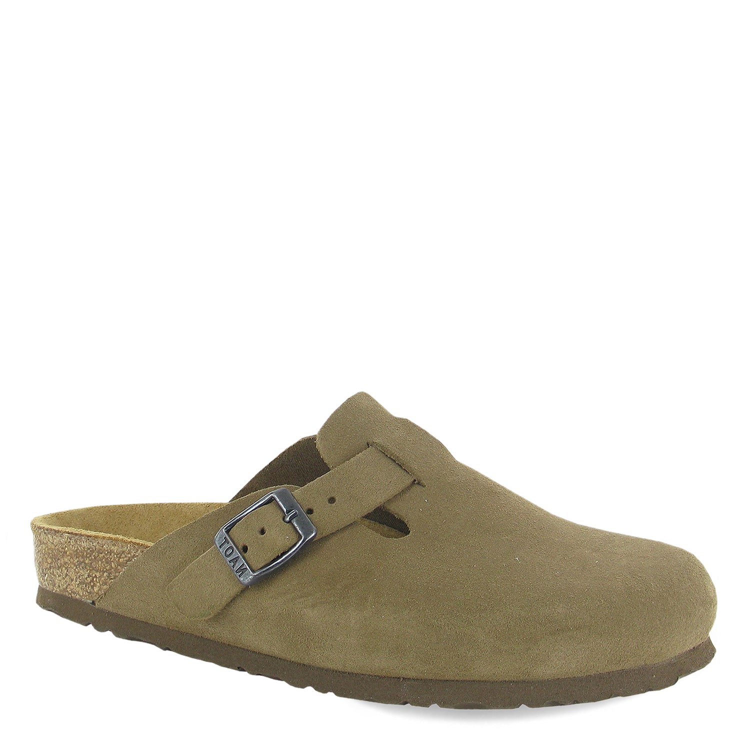 Peltz Shoes  Women's Naot Spring Classic Clog TAUPE SUEDE 1000-382
