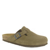Peltz Shoes  Women's Naot Spring Classic Clog TAUPE SUEDE 1000-382