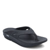 Peltz Shoes  Unisex Oofos OOriginal Sandal BLACK 1000-BLACK