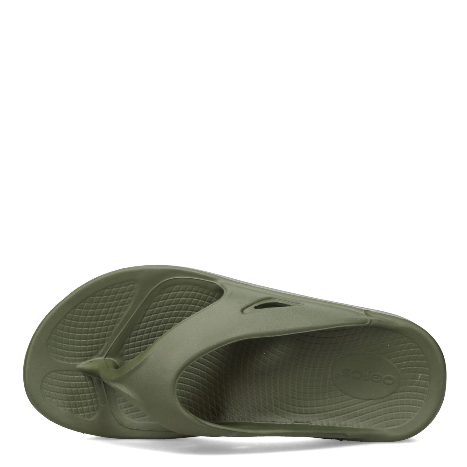 Peltz Shoes  Unisex Oofos OOriginal Sandal FOREST GREEN 1000-FORGREEN