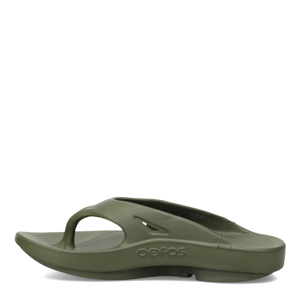 Unisex Oofos OOriginal Sandal FOREST GREEN 1000-FORGREEN