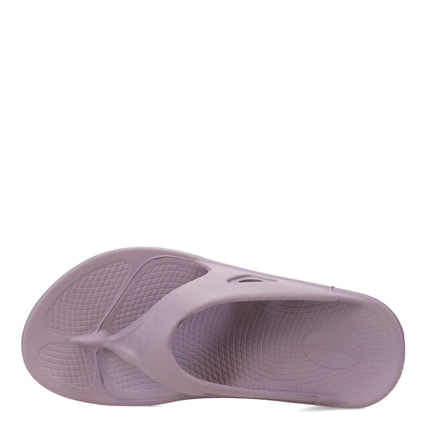 Peltz Shoes  Unisex Oofos OOriginal Flip Flop Thong Sandal MAUVE 1000-MAUVE