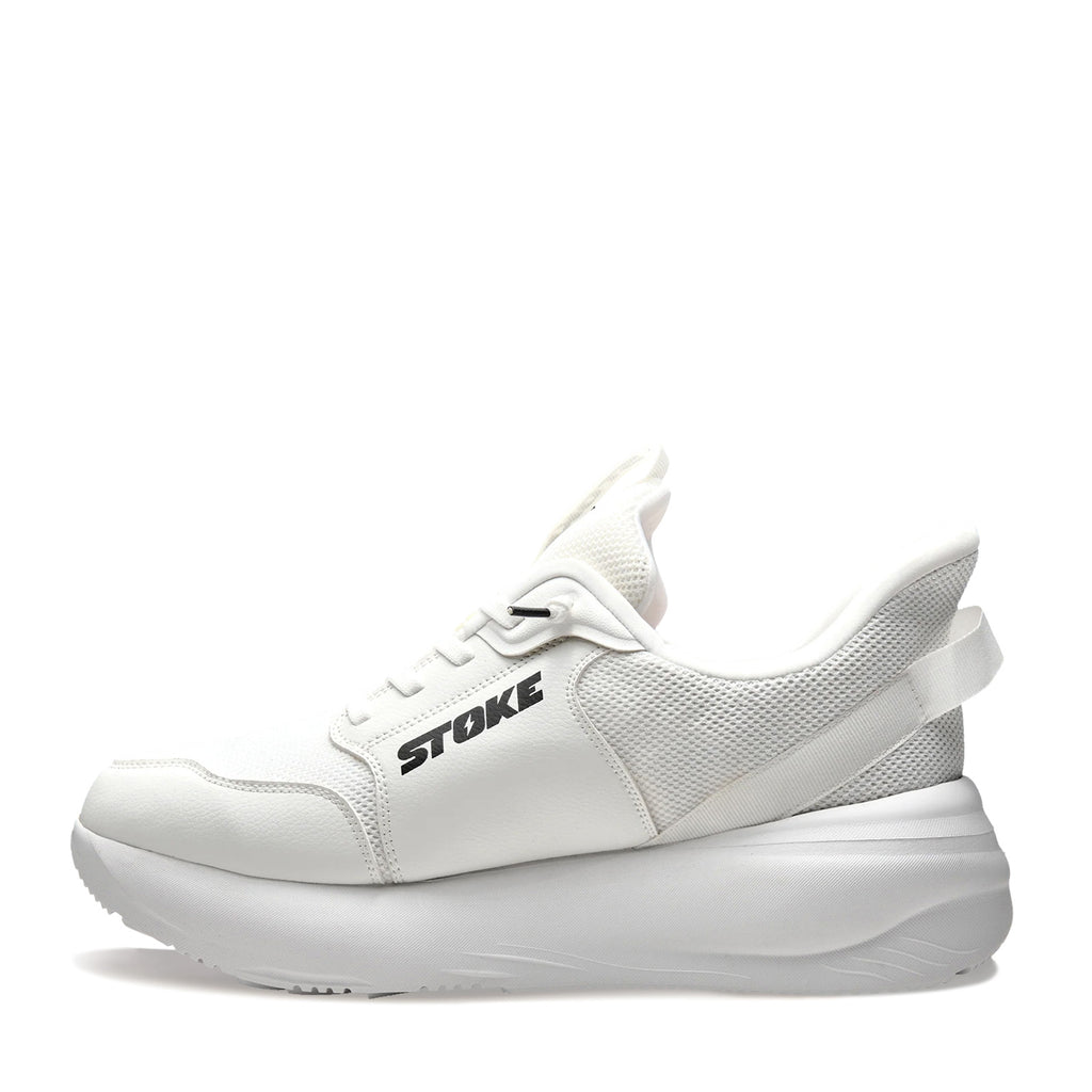 Men's Stoke FO-MO Sneaker - Wide Width WHITE 10000-001