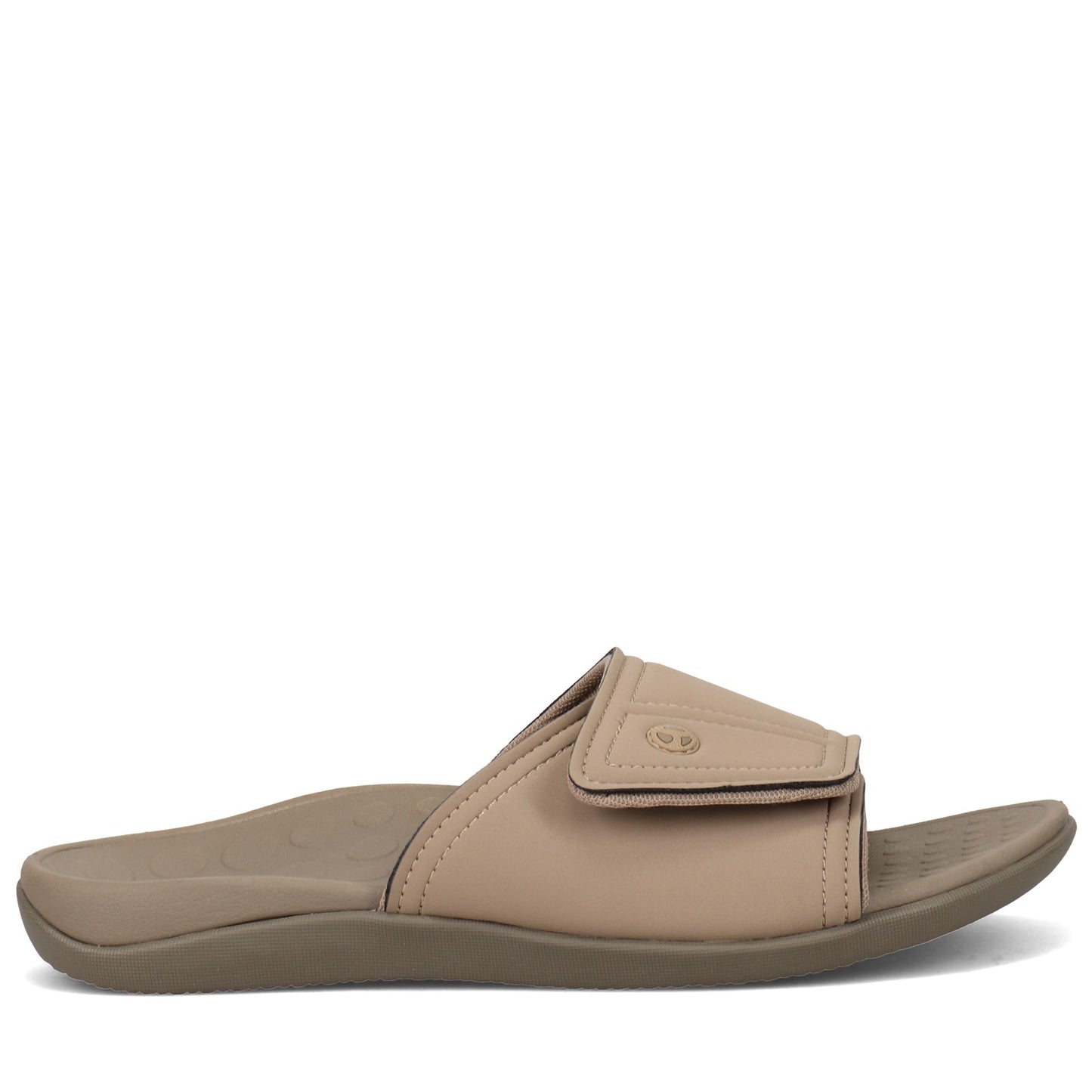 Peltz Shoes  Men's Vionic Kiwi Sandal CAMEL 10000086-CMLKHA