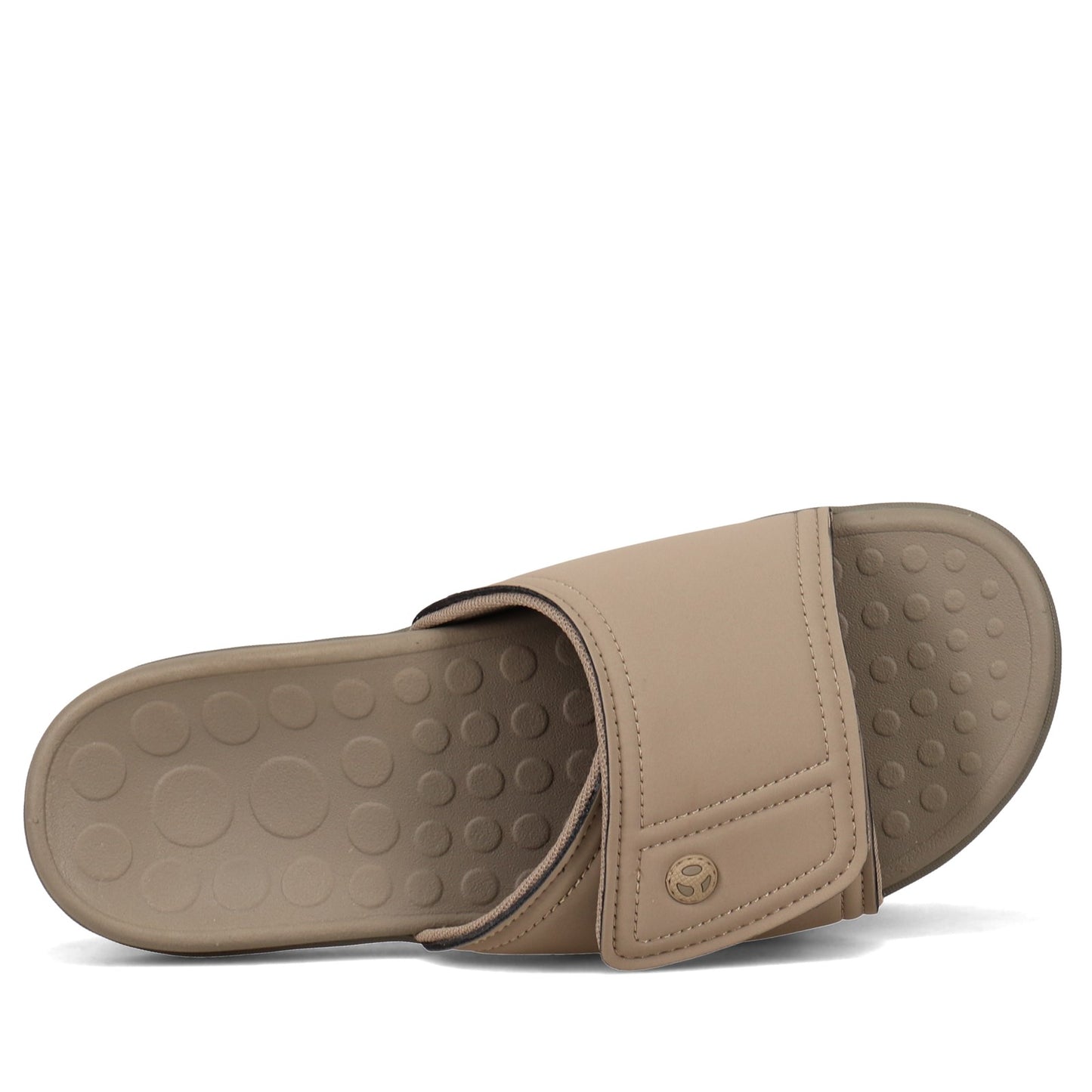 Peltz Shoes  Men's Vionic Kiwi Sandal CAMEL 10000086-CMLKHA