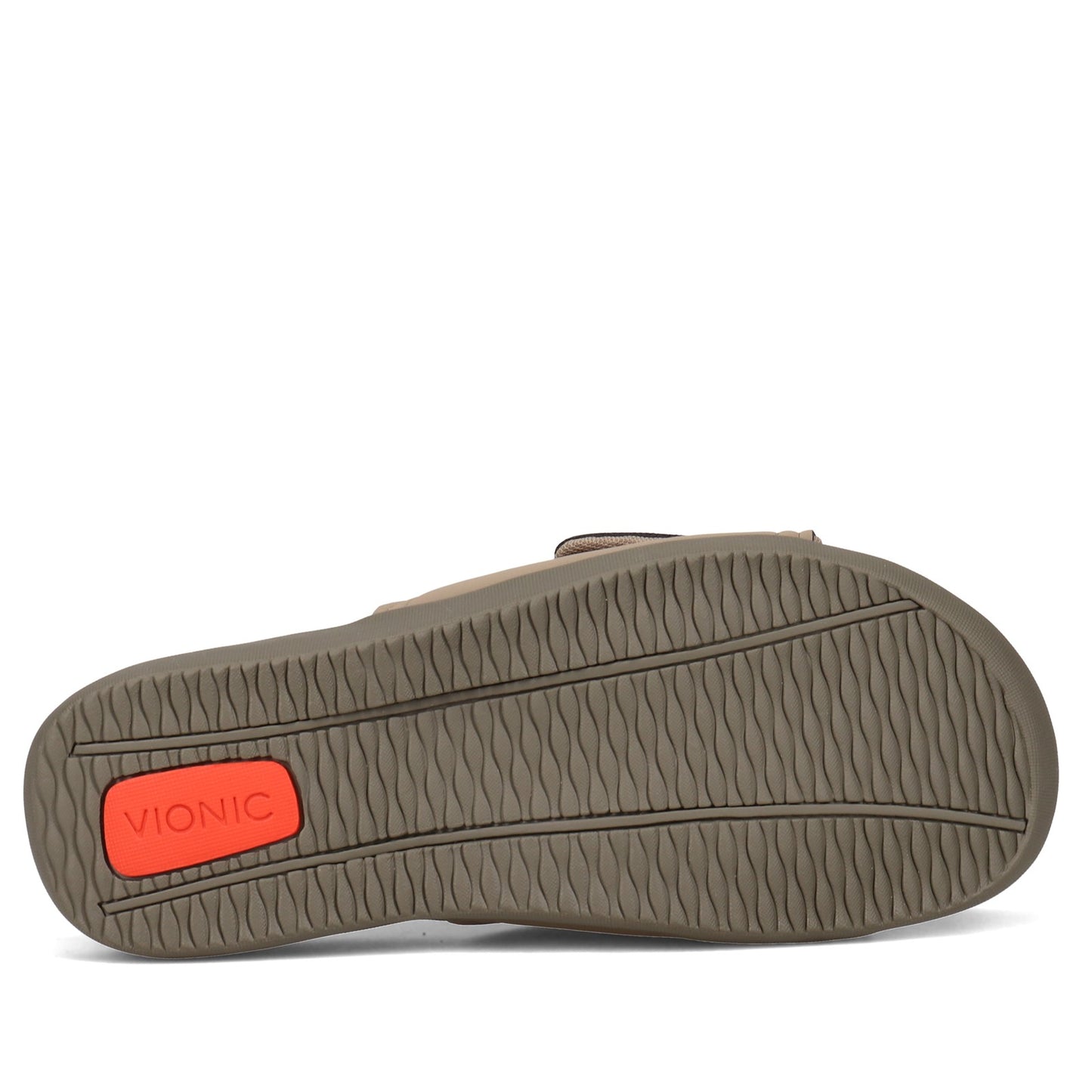 Peltz Shoes  Men's Vionic Kiwi Sandal CAMEL 10000086-CMLKHA