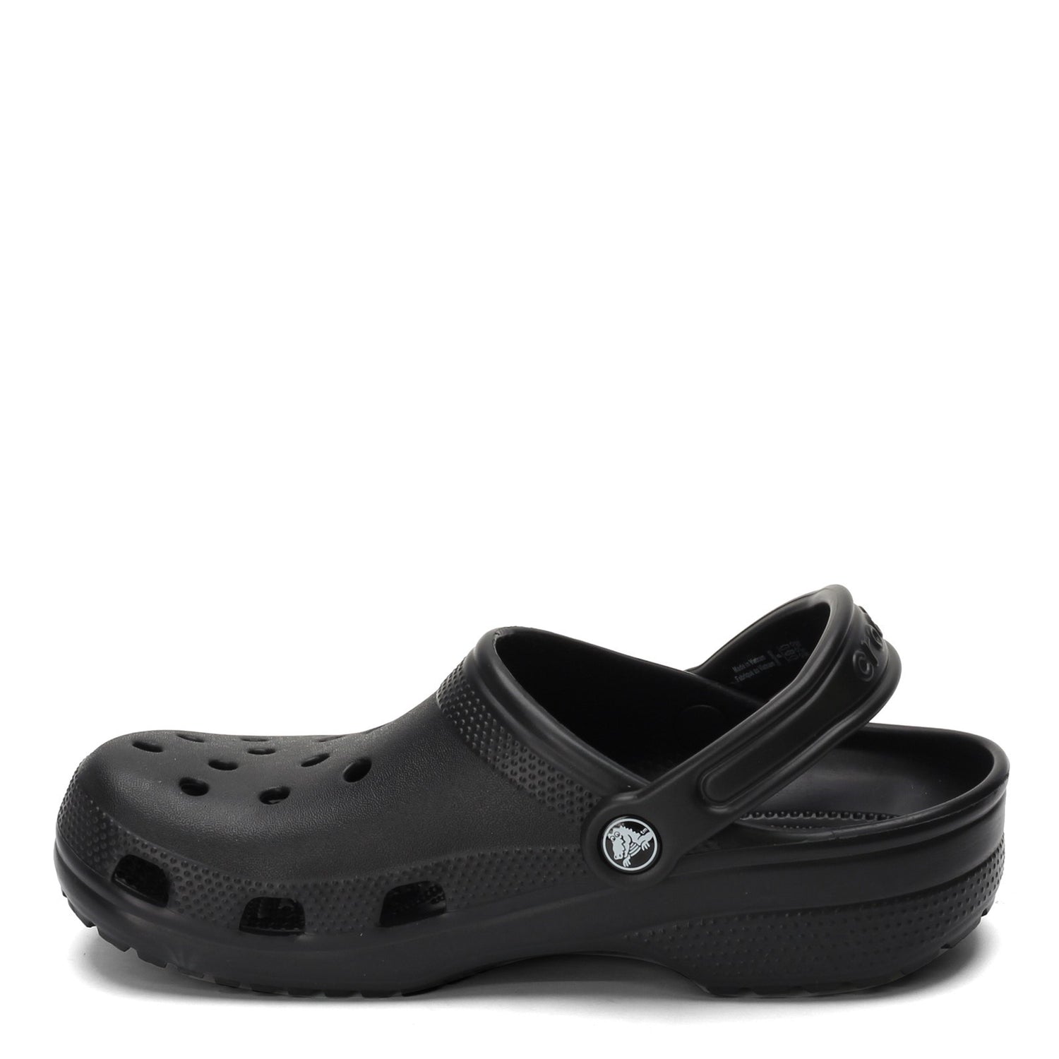 Peltz Shoes  Unisex Crocs Classic Clog Black 10001-001