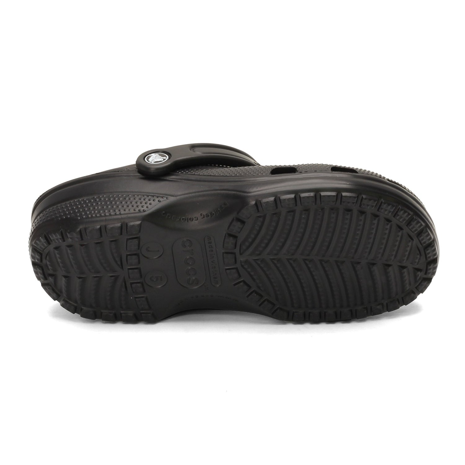 Peltz Shoes  Unisex Crocs Classic Clog Black 10001-001