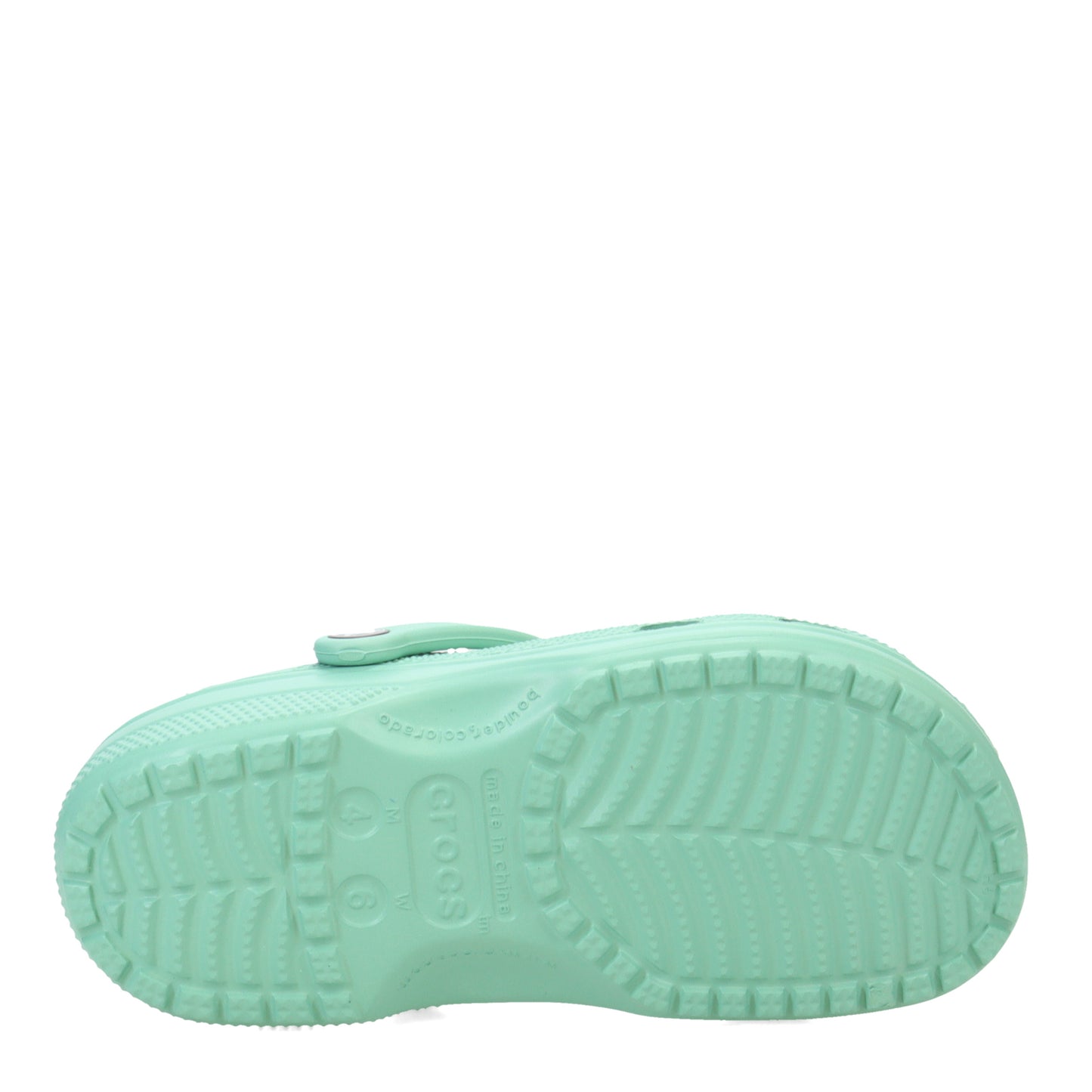 Peltz Shoes  Unisex Crocs Classic Clog Jade 10001-3UG