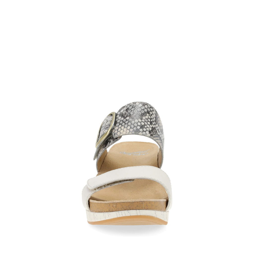 Women's Dansko Shannon Sandal IVORY SNAKE 10001-640300