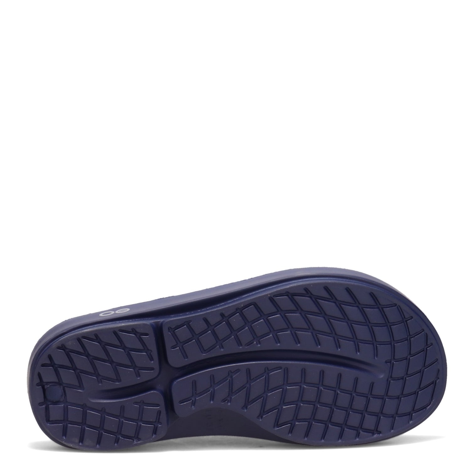 Peltz Shoes  Unisex Oofos OOriginal Sandal NAVY 1001-NVYWHT