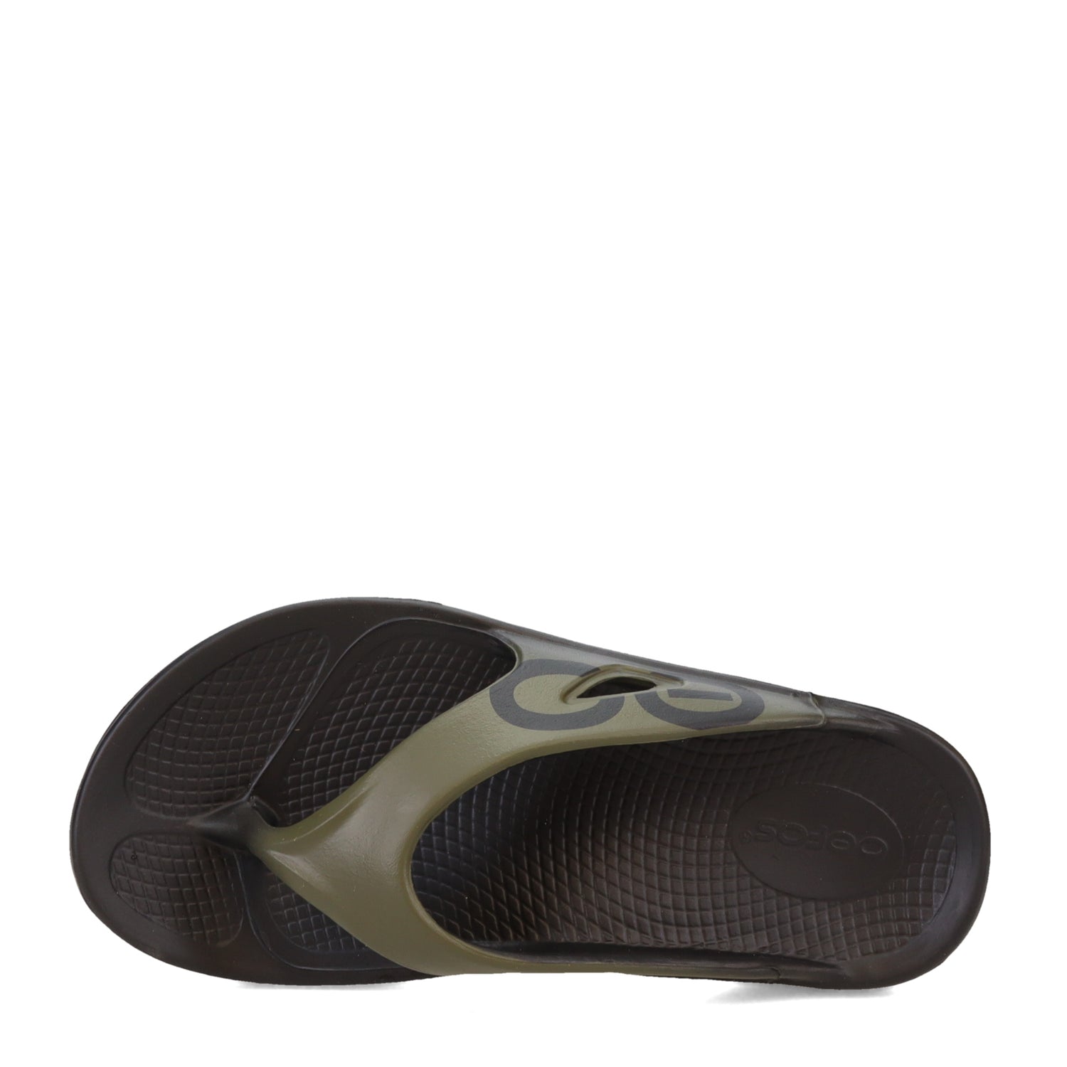 Peltz Shoes  Unisex Oofos OOriginal Sandal Tactical Green 1001-TACTGRN