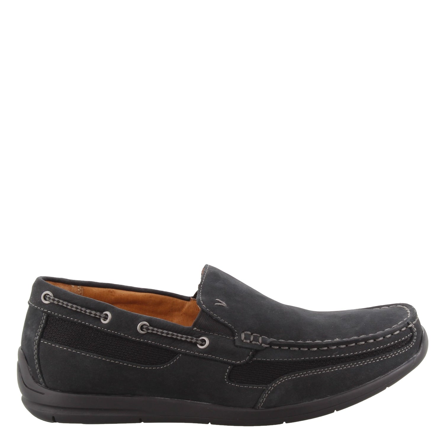 Peltz Shoes  Men's Vionic Earl Slip On BLACK 10010707-BLK
