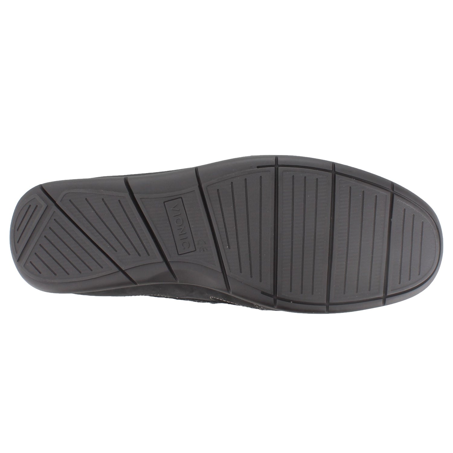 Peltz Shoes  Men's Vionic Earl Slip On BLACK 10010707-BLK