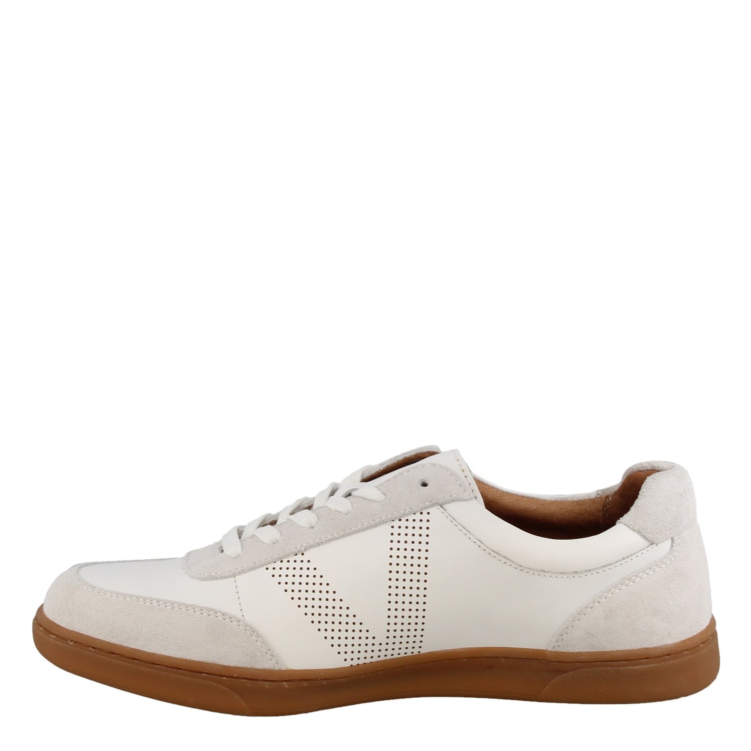 Peltz Shoes  Men's Vionic Brok Sneaker WHITE 10010710-WHT