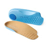 Peltz Shoes  Unisex Vionic Relief 3/4 Length Insole Beige / Blue 10011309000