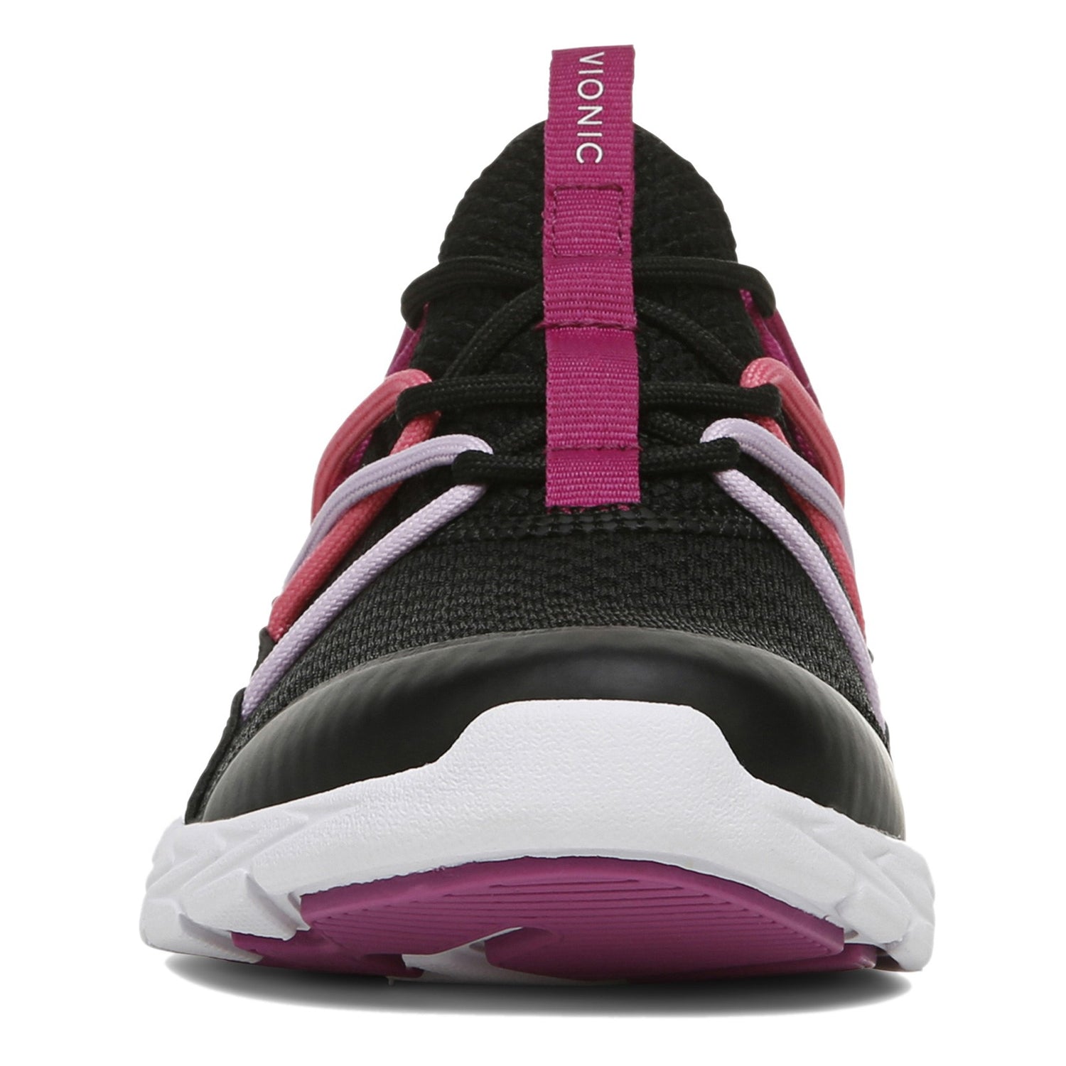 Peltz Shoes  Women's Vionic Zeliya Sneaker BLACK PINK 10011662-979